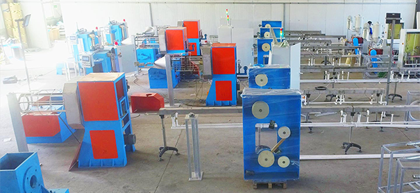 Process Flow of PET Wire Coating Machine